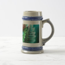 Taza - criatura del guerrero de la fantasía
