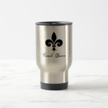 Taza criolla del viaje de la flor de lis de la rei