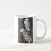 Taza de 2 búhos Nevado