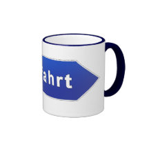 Taza de Ausfahrt