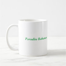 Taza de Bahamas del paraíso