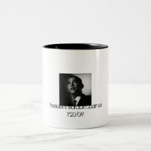 Taza de Barack Obama - modificada para requisitos 