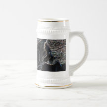 Taza de bronce del lobo