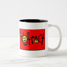 Taza de café abstracta