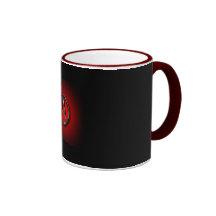 Taza de café atea del símbolo