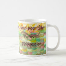 Taza de café caliente de Fuzzies