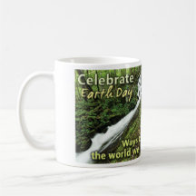 Taza de café combinada - Earthhour y Earthday