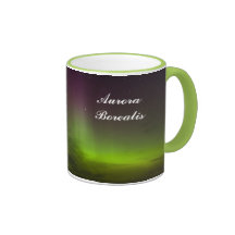 Taza de café de Borealis de la aurora