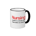 Taza de café de cuidado de las citas