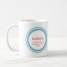 Taza de café de encargo del bachelorette de la dam