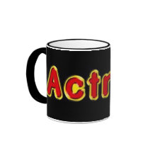 Taza de café de la actriz