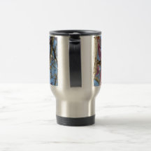 Taza de café de la flor de la magnolia