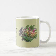 Taza de café de la madreselva
