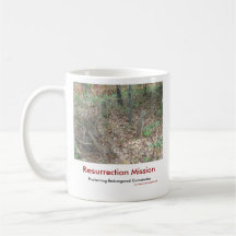 Taza de café de la misión de la resurrección
