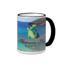 Taza de café de la tortuga de Hawaii
