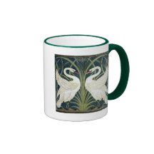 Taza de café de los cisnes