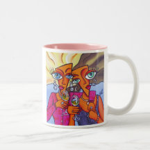 Taza de café de los mejores amigos