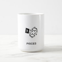 Taza de café de Piscis