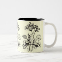 Taza de café del atrapamoscas de Venus