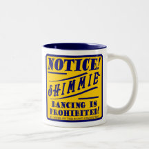 "Taza de café del BAILE de SHIMMIE"