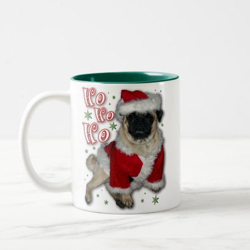 Taza de café del barro amasado de Santa
