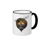 Taza de café del cadete del espacio