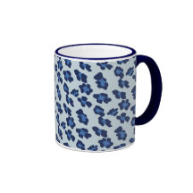 Taza de café del estampado de animales