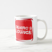 Taza de café del salón de Deniro