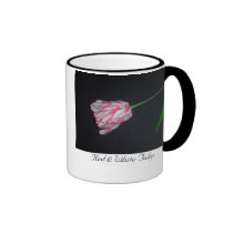 Taza de café del tulipán tazas