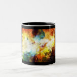 Taza de café divina de la nebulosa