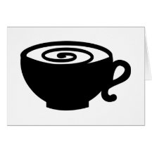 Taza de café felicitación
