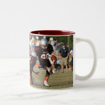 Taza de café - fútbol del cristiano del mandarín