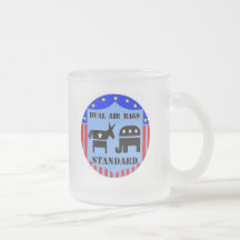 TAZA DE CAFÉ HELADA ESTÁNDAR DUAL DE LOS AIRBAGUES