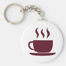 Taza de café llavero
