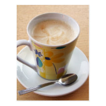 taza de café postal