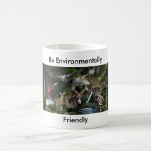 Taza de café respetuosa del medio ambiente