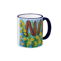 Taza de café salvaje del relevo
