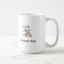 Taza de café sub de Artisitic