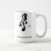 Taza de café sub de Steampunk