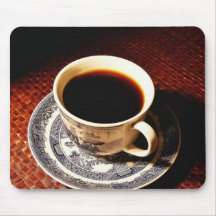 Taza de café tapetes de ratón
