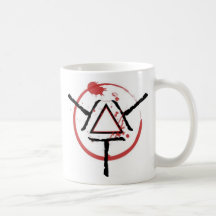Taza de café triple de la amenaza del equipo