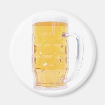 Taza de cerveza de Bierkrug Imán Para Frigorífico