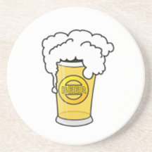 Taza de cerveza posavasos manualidades