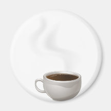 Taza de cocer el café al vapor imán