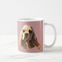 Taza de cocker spaniel Blondie
