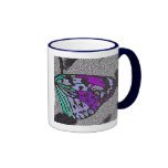 taza de Cofffee del ala de la mariposa