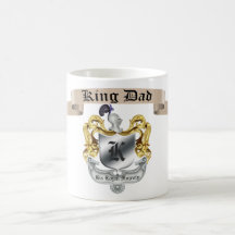 Taza de Dad de rey Dad Royal Father's