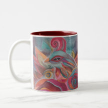 Taza de dos pájaros