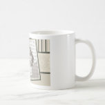 Taza de encargo del damasco y de la foto del bebé 