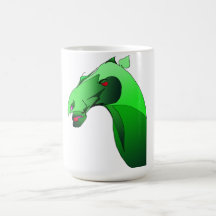 Taza de Heliodor - demonio verde del caballo